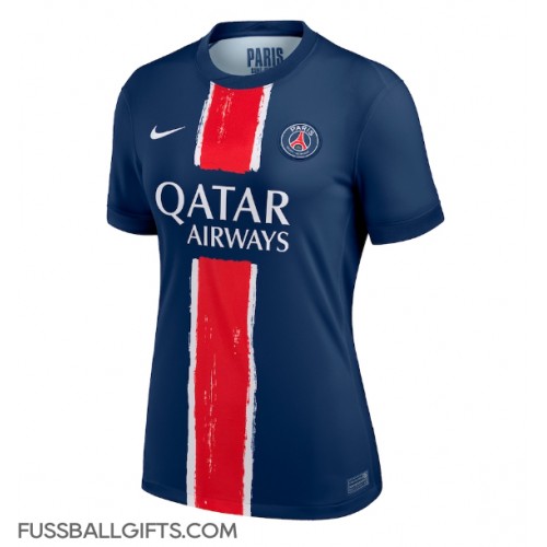 Paris Saint-Germain Fußballbekleidung Heimtrikot Damen 2024-25 Kurzarm